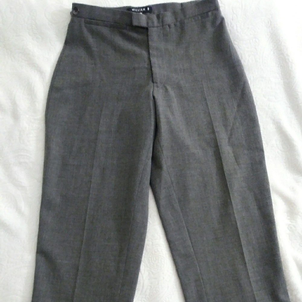 William B Wool Cropped Pants